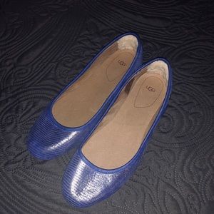 Adorable UGG leather ballet flats!  Gorgeous!